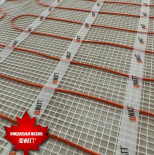 Тонкий самоклеящийся греющий мат IQ FLOOR MAT 150 Вт/м.кв - 2,0м²