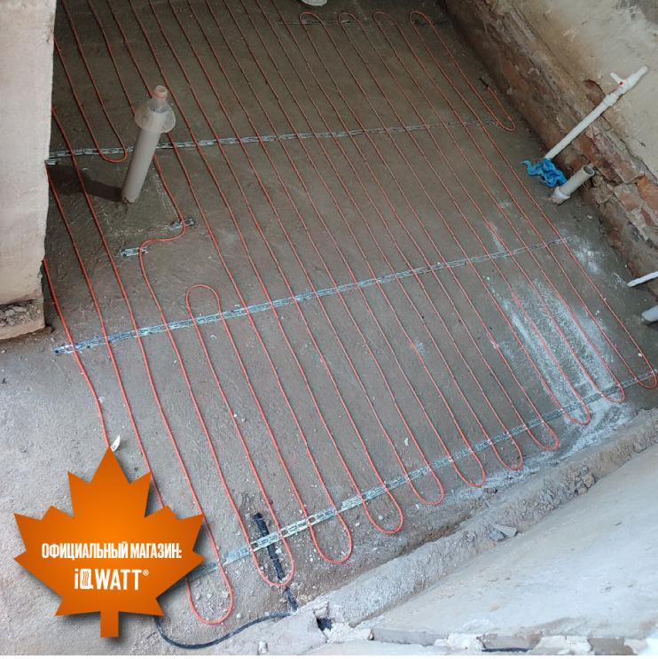 Греющий кабель IQ FLOOR CABLE 20 Вт/м - 15 м