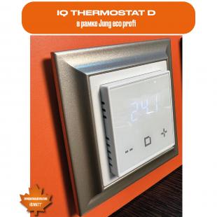 Электронный программируемый термостат IQ THERMOSTAT D графит WI-FI